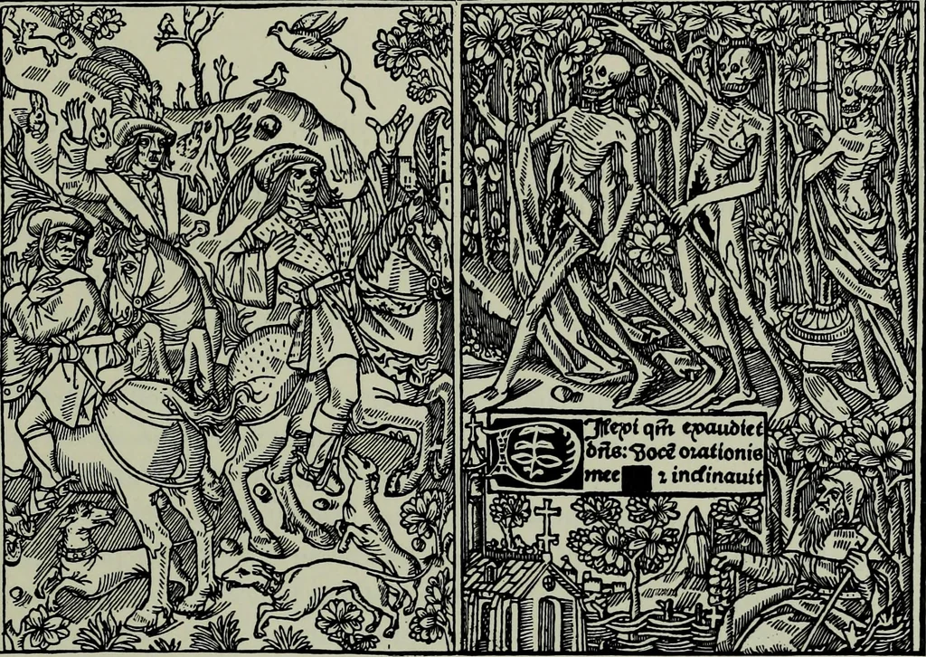 An illustration from L'art religieux de la fin du moyen âge en France; étude sur l'iconographie du moyen âge et sur ses sources d'inspiration;, 1908, leaf 400