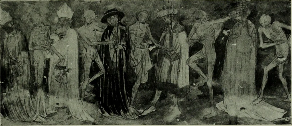 An illustration from L'art religieux de la fin du moyen âge en France; étude sur l'iconographie du moyen âge et sur ses sources d'inspiration;, 1908, leaf 416