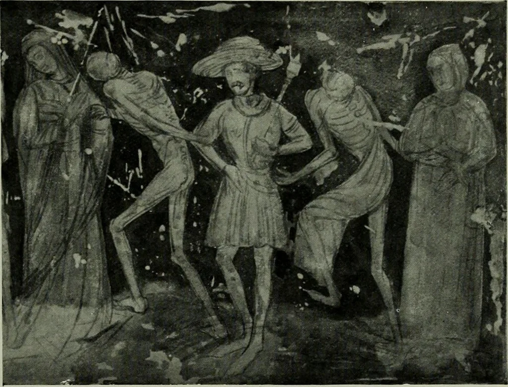 An illustration from L'art religieux de la fin du moyen âge en France; étude sur l'iconographie du moyen âge et sur ses sources d'inspiration;, 1908, leaf 418