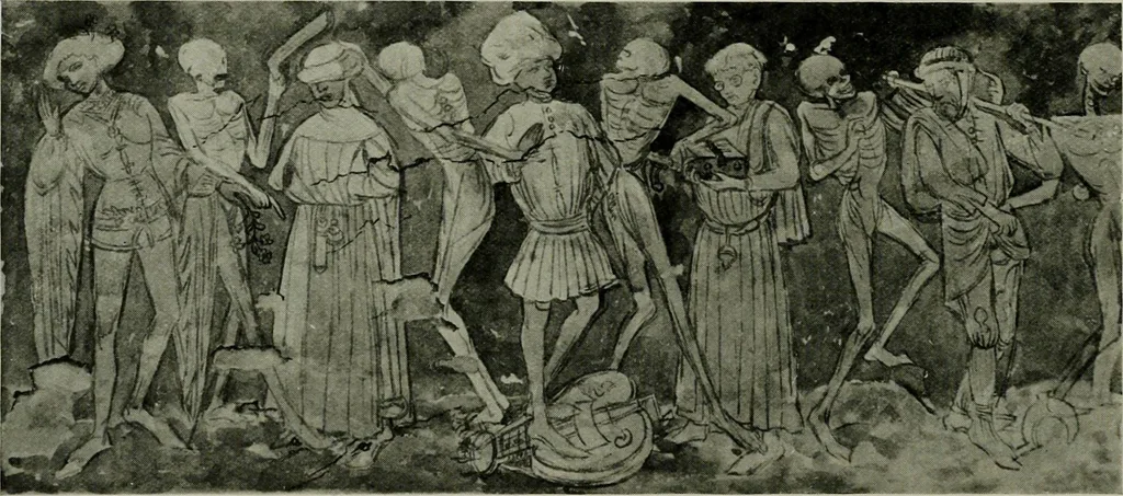 An illustration from L'art religieux de la fin du moyen âge en France; étude sur l'iconographie du moyen âge et sur ses sources d'inspiration;, 1908, leaf 419
