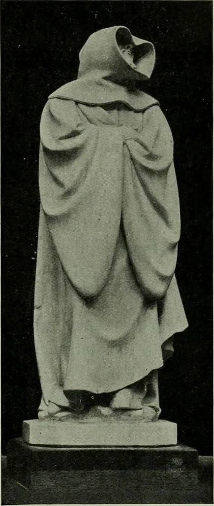 An illustration from L'art religieux de la fin du moyen âge en France; étude sur l'iconographie du moyen âge et sur ses sources d'inspiration;, 1908, leaf 464