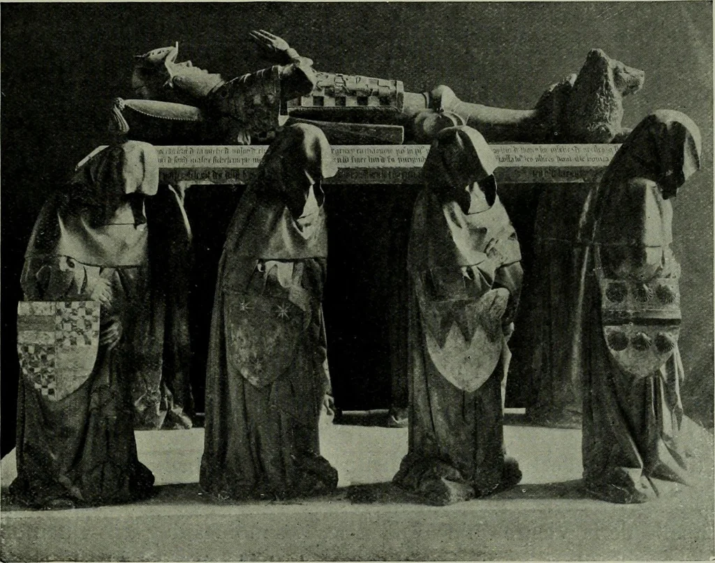 An illustration from L'art religieux de la fin du moyen âge en France; étude sur l'iconographie du moyen âge et sur ses sources d'inspiration;, 1908, leaf 468