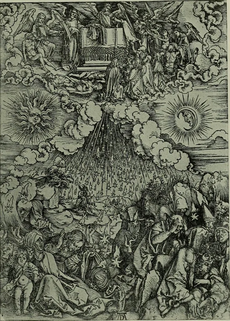 An illustration from L'art religieux de la fin du moyen âge en France; étude sur l'iconographie du moyen âge et sur ses sources d'inspiration;, 1908, leaf 498