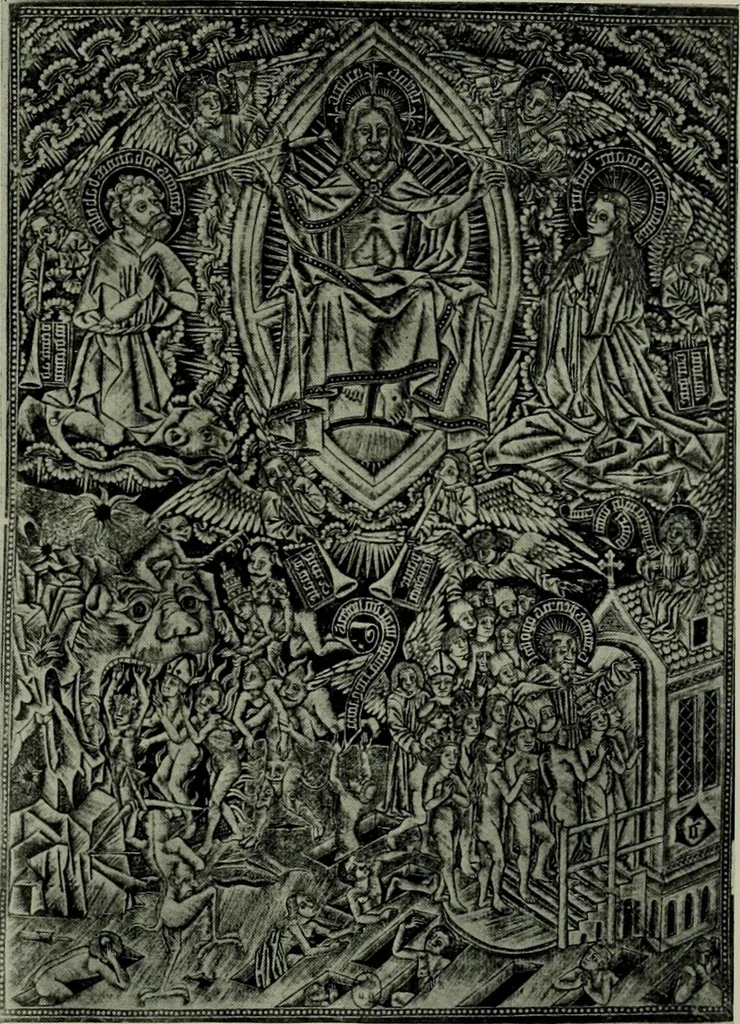 An illustration from L'art religieux de la fin du moyen âge en France; étude sur l'iconographie du moyen âge et sur ses sources d'inspiration;, 1908, leaf 512