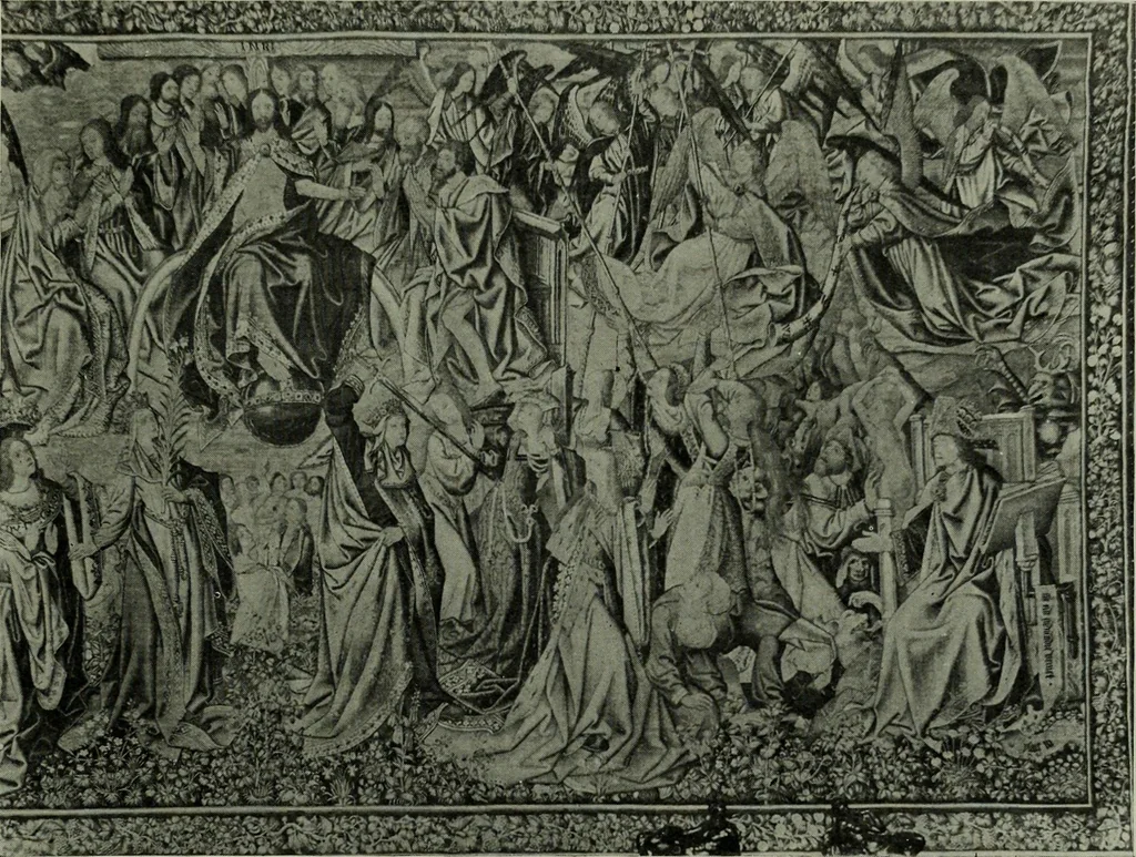 An illustration from L'art religieux de la fin du moyen âge en France; étude sur l'iconographie du moyen âge et sur ses sources d'inspiration;, 1908, leaf 514