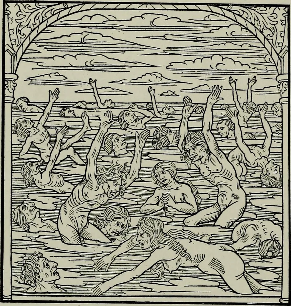 An illustration from L'art religieux de la fin du moyen âge en France; étude sur l'iconographie du moyen âge et sur ses sources d'inspiration;, 1908, leaf 529