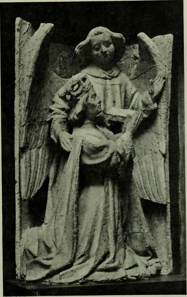 An illustration from L'art religieux de la fin du moyen âge en France; étude sur l'iconographie du moyen âge et sur ses sources d'inspiration;, 1908, leaf 534