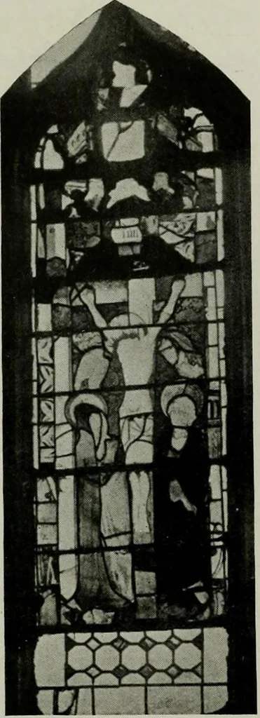 An illustration from L'art religieux de la fin du moyen âge en France; étude sur l'iconographie du moyen âge et sur ses sources d'inspiration;, 1908, leaf 97
