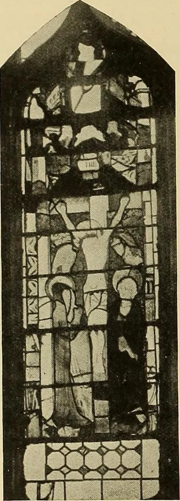 An illustration from L'art religieux de la fin du moyen âge en France; étude sur l'iconographie du moyen âge et sur ses sources d'inspiration;, 1908, leaf 101