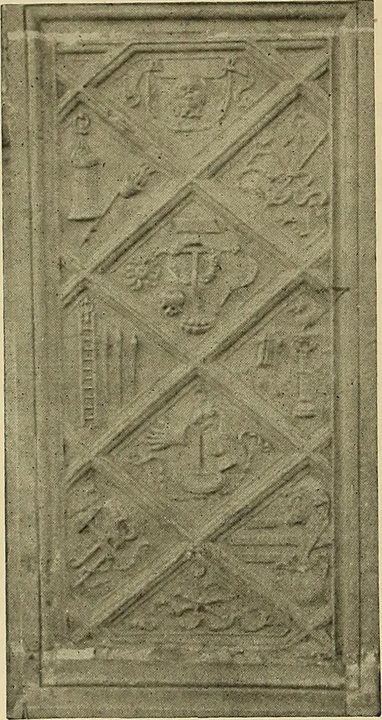 An illustration from L'art religieux de la fin du moyen âge en France; étude sur l'iconographie du moyen âge et sur ses sources d'inspiration;, 1908, leaf 115