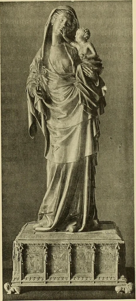 An illustration from L'art religieux de la fin du moyen âge en France; étude sur l'iconographie du moyen âge et sur ses sources d'inspiration;, 1908, leaf 164