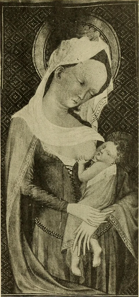 An illustration from L'art religieux de la fin du moyen âge en France; étude sur l'iconographie du moyen âge et sur ses sources d'inspiration;, 1908, leaf 166