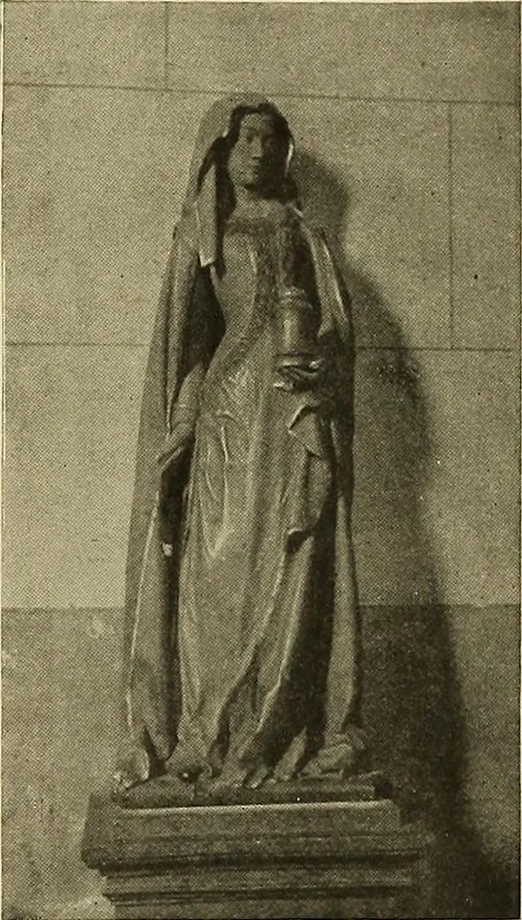 An illustration from L'art religieux de la fin du moyen âge en France; étude sur l'iconographie du moyen âge et sur ses sources d'inspiration;, 1908, leaf 180