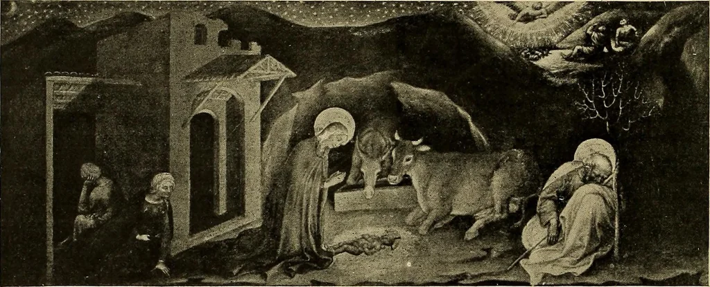 An illustration from L'art religieux de la fin du moyen âge en France; étude sur l'iconographie du moyen âge et sur ses sources d'inspiration;, 1908, leaf 23