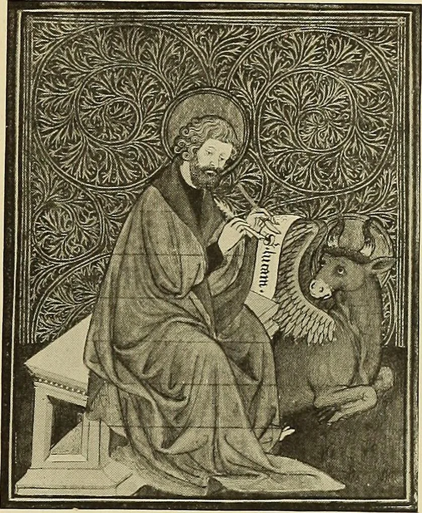 An illustration from L'art religieux de la fin du moyen âge en France; étude sur l'iconographie du moyen âge et sur ses sources d'inspiration;, 1908, leaf 256