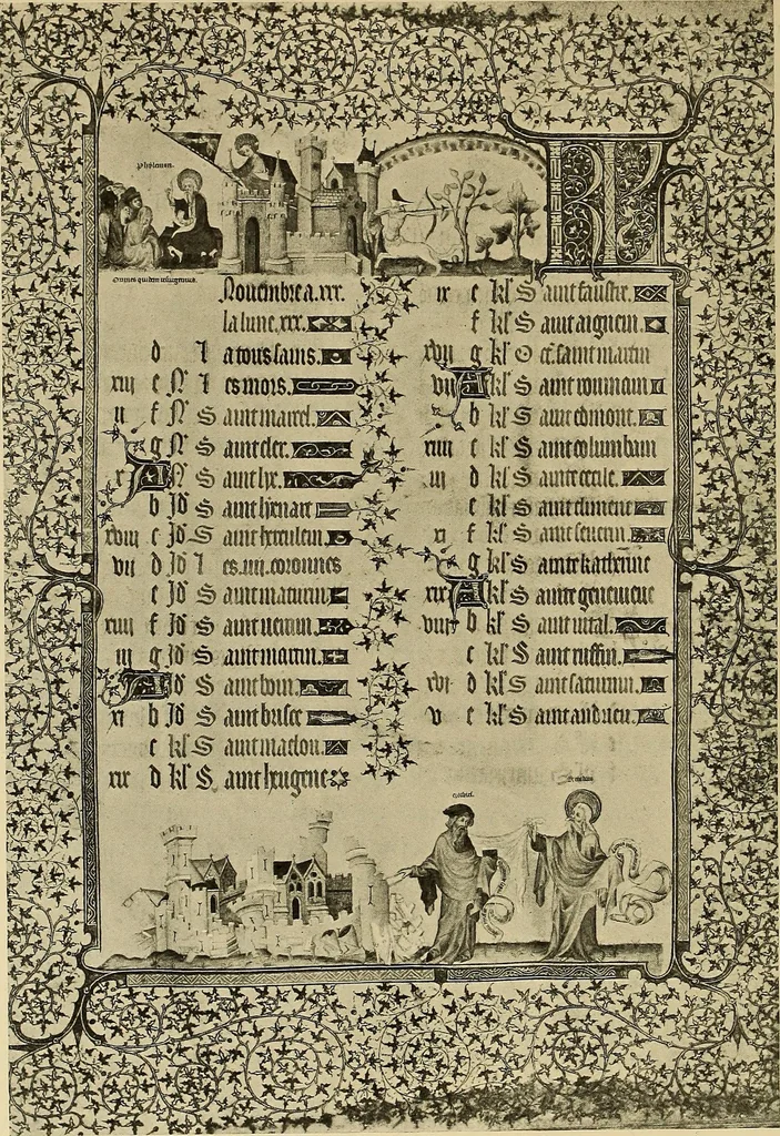 An illustration from L'art religieux de la fin du moyen âge en France; étude sur l'iconographie du moyen âge et sur ses sources d'inspiration;, 1908, leaf 281