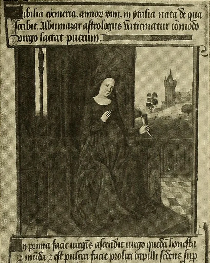 An illustration from L'art religieux de la fin du moyen âge en France; étude sur l'iconographie du moyen âge et sur ses sources d'inspiration;, 1908, leaf 302