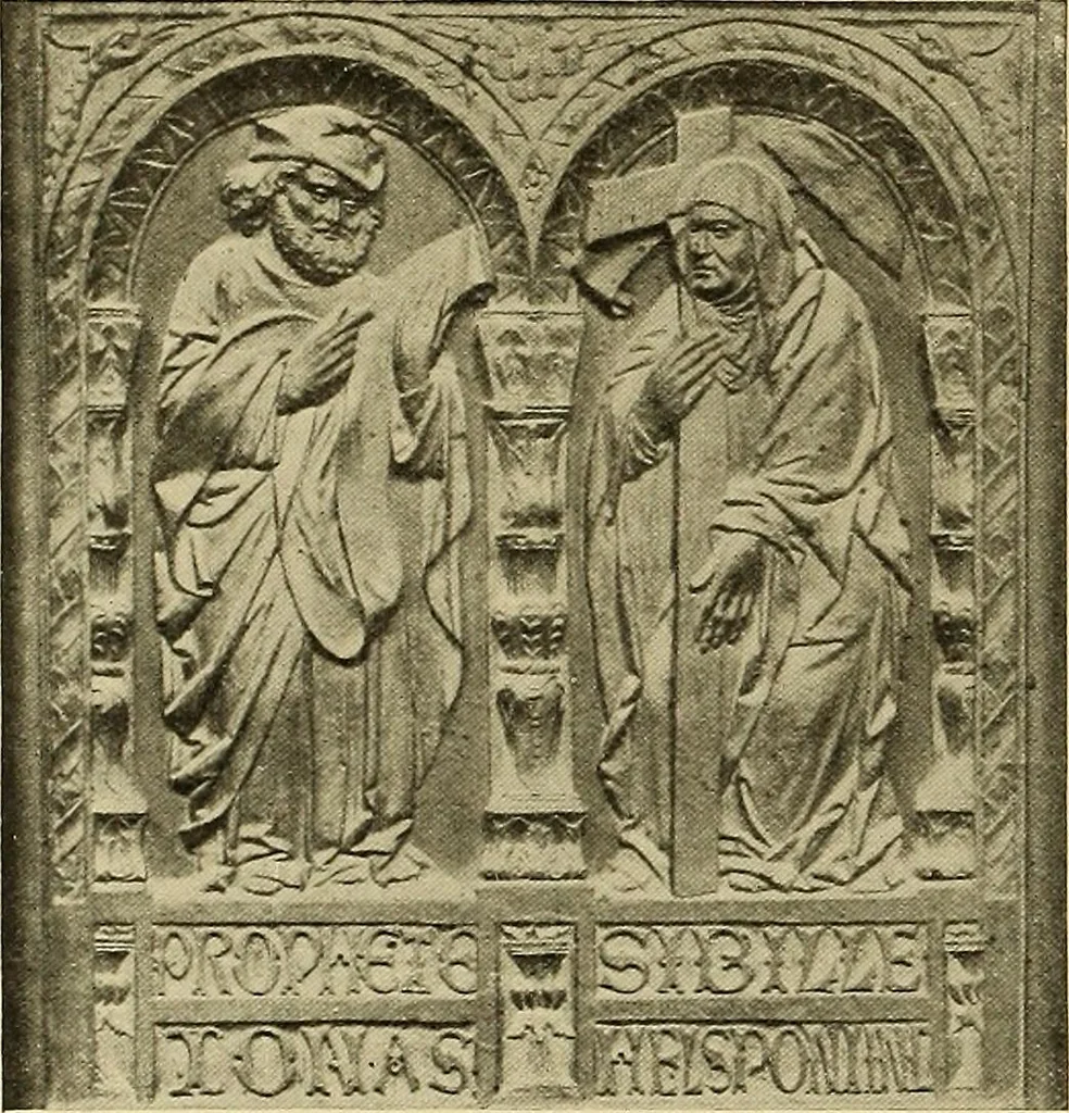 An illustration from L'art religieux de la fin du moyen âge en France; étude sur l'iconographie du moyen âge et sur ses sources d'inspiration;, 1908, leaf 311