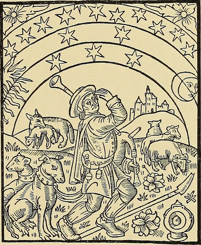 An illustration from L'art religieux de la fin du moyen âge en France; étude sur l'iconographie du moyen âge et sur ses sources d'inspiration;, 1908, leaf 334