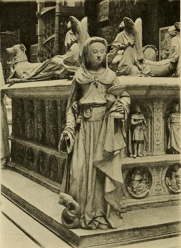 An illustration from L'art religieux de la fin du moyen âge en France; étude sur l'iconographie du moyen âge et sur ses sources d'inspiration;, 1908, leaf 365