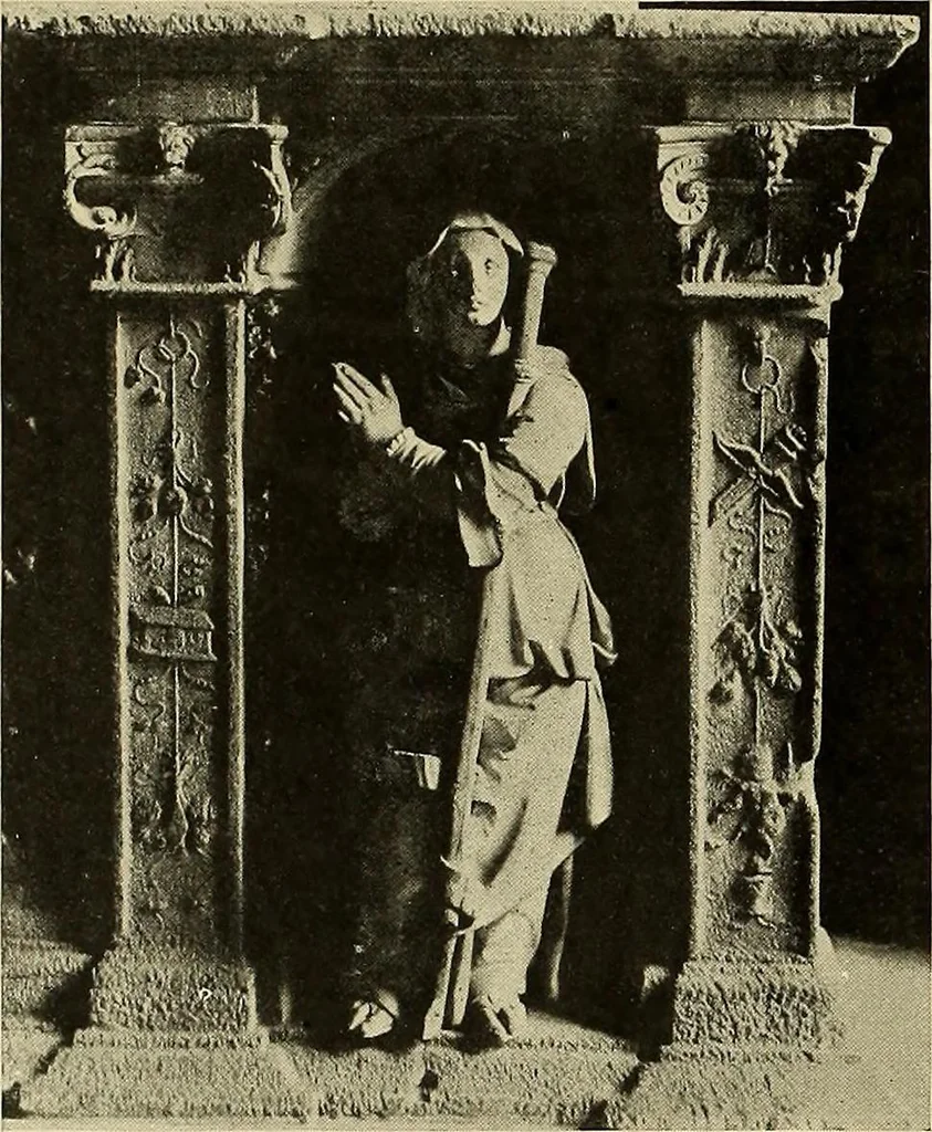 An illustration from L'art religieux de la fin du moyen âge en France; étude sur l'iconographie du moyen âge et sur ses sources d'inspiration;, 1908, leaf 367