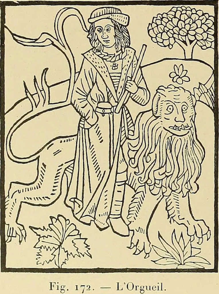 An illustration from L'art religieux de la fin du moyen âge en France; étude sur l'iconographie du moyen âge et sur ses sources d'inspiration;, 1908, leaf 375