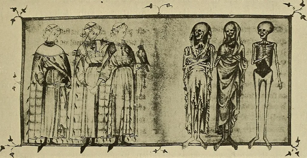 An illustration from L'art religieux de la fin du moyen âge en France; étude sur l'iconographie du moyen âge et sur ses sources d'inspiration;, 1908, leaf 402