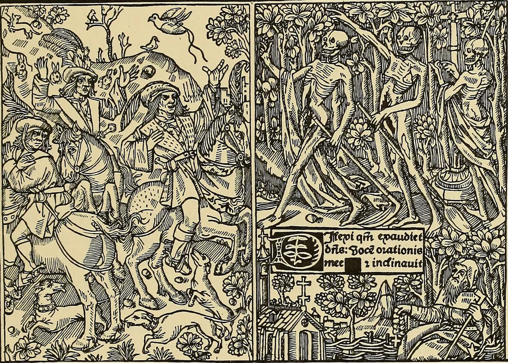 An illustration from L'art religieux de la fin du moyen âge en France; étude sur l'iconographie du moyen âge et sur ses sources d'inspiration;, 1908, leaf 404