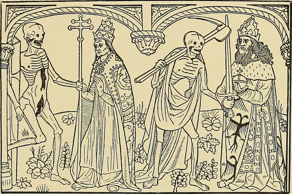 An illustration from L'art religieux de la fin du moyen âge en France; étude sur l'iconographie du moyen âge et sur ses sources d'inspiration;, 1908, leaf 412