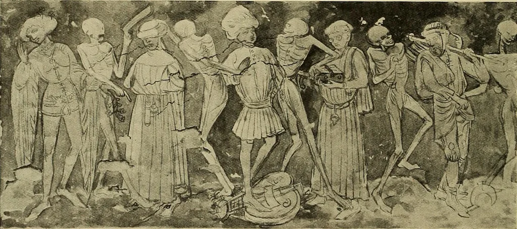 An illustration from L'art religieux de la fin du moyen âge en France; étude sur l'iconographie du moyen âge et sur ses sources d'inspiration;, 1908, leaf 423