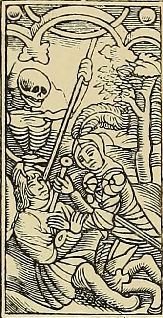 An illustration from L'art religieux de la fin du moyen âge en France; étude sur l'iconographie du moyen âge et sur ses sources d'inspiration;, 1908, leaf 429
