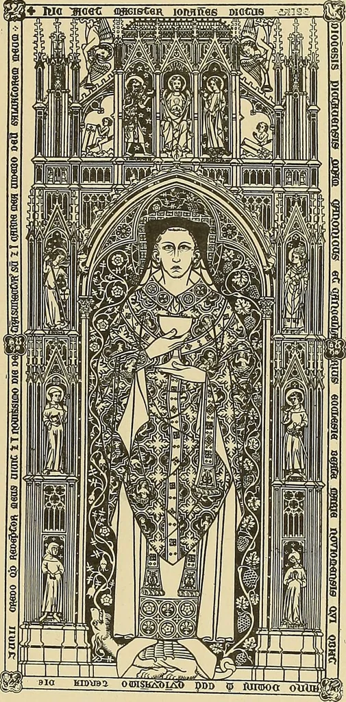 An illustration from L'art religieux de la fin du moyen âge en France; étude sur l'iconographie du moyen âge et sur ses sources d'inspiration;, 1908, leaf 464