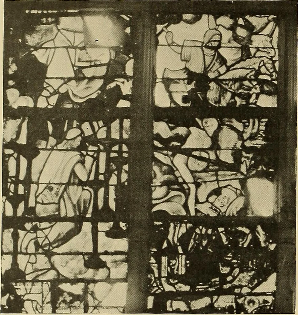 An illustration from L'art religieux de la fin du moyen âge en France; étude sur l'iconographie du moyen âge et sur ses sources d'inspiration;, 1908, leaf 507