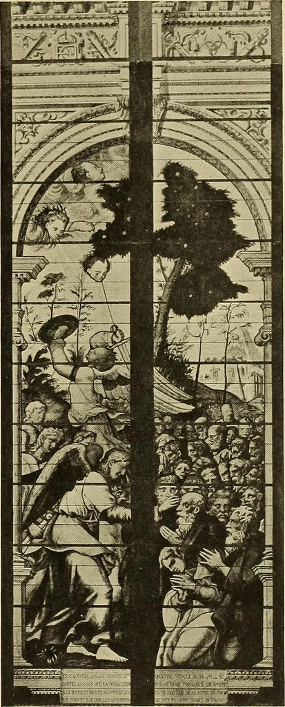 An illustration from L'art religieux de la fin du moyen âge en France; étude sur l'iconographie du moyen âge et sur ses sources d'inspiration;, 1908, leaf 510
