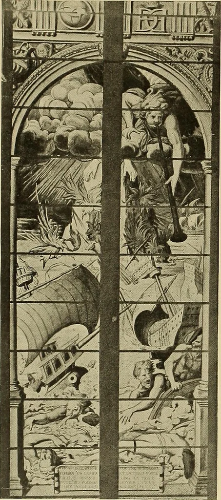 An illustration from L'art religieux de la fin du moyen âge en France; étude sur l'iconographie du moyen âge et sur ses sources d'inspiration;, 1908, leaf 511