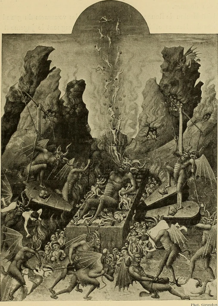 An illustration from L'art religieux de la fin du moyen âge en France; étude sur l'iconographie du moyen âge et sur ses sources d'inspiration;, 1908, leaf 528