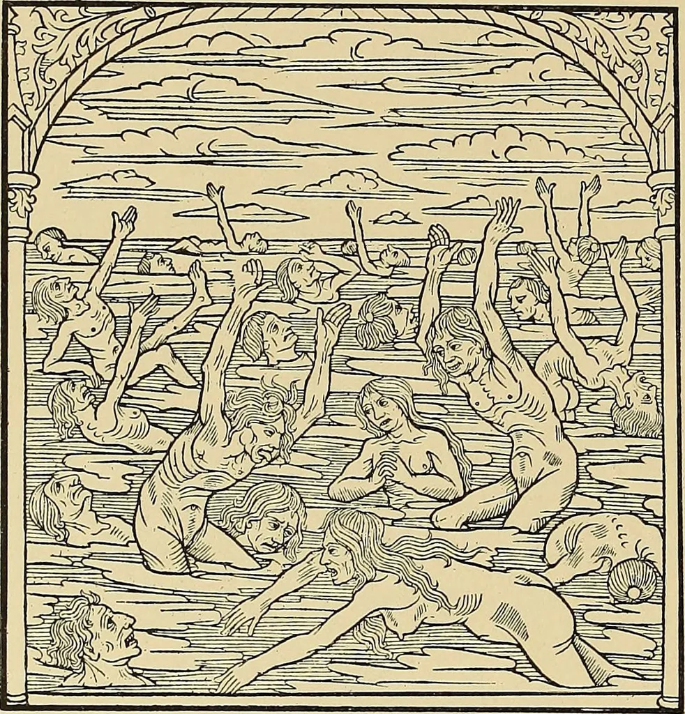 An illustration from L'art religieux de la fin du moyen âge en France; étude sur l'iconographie du moyen âge et sur ses sources d'inspiration;, 1908, leaf 533