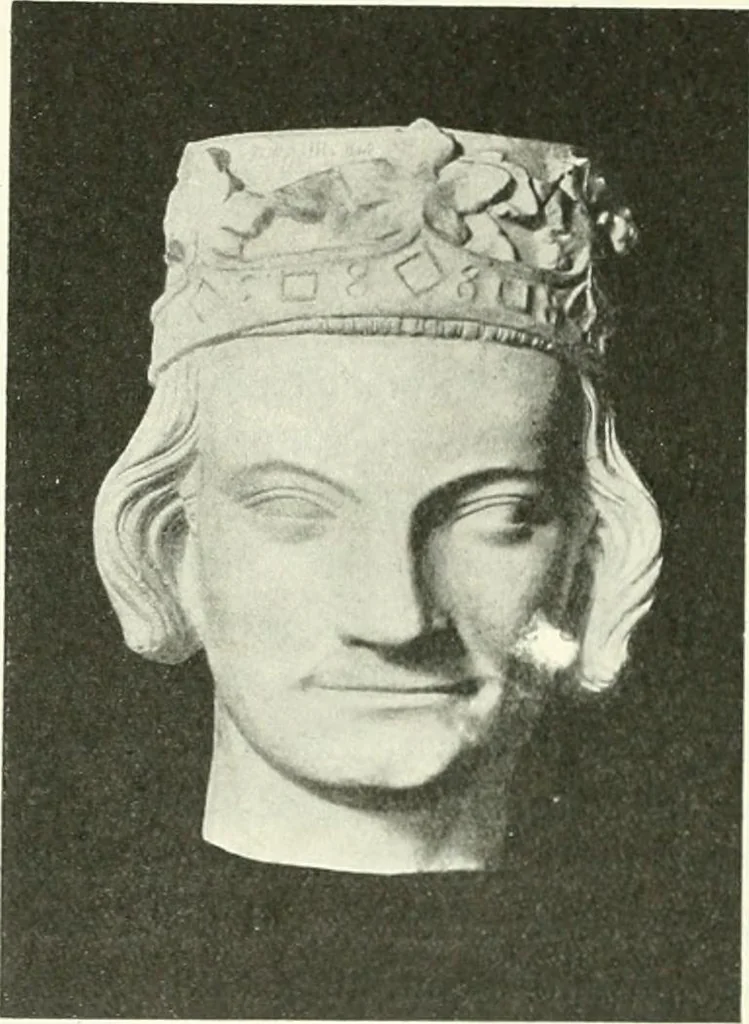 An illustration from L'art religieux de la fin du Moyen Age en France : étude sur l'iconographie du Moyen Age et sur ses sources d'inspiration, 1922, leaf 438