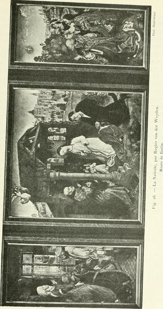 An illustration from L'art religieux de la fin du Moyen Age en France : étude sur l'iconographie du Moyen Age et sur ses sources d'inspiration, 1922, leaf 62