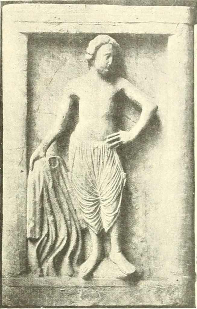 An illustration from L'art religieux du XIIIe siècle en France : étude sur l'iconographie du moyen age et sur ses sources d'inspiration, 1910, leaf 100