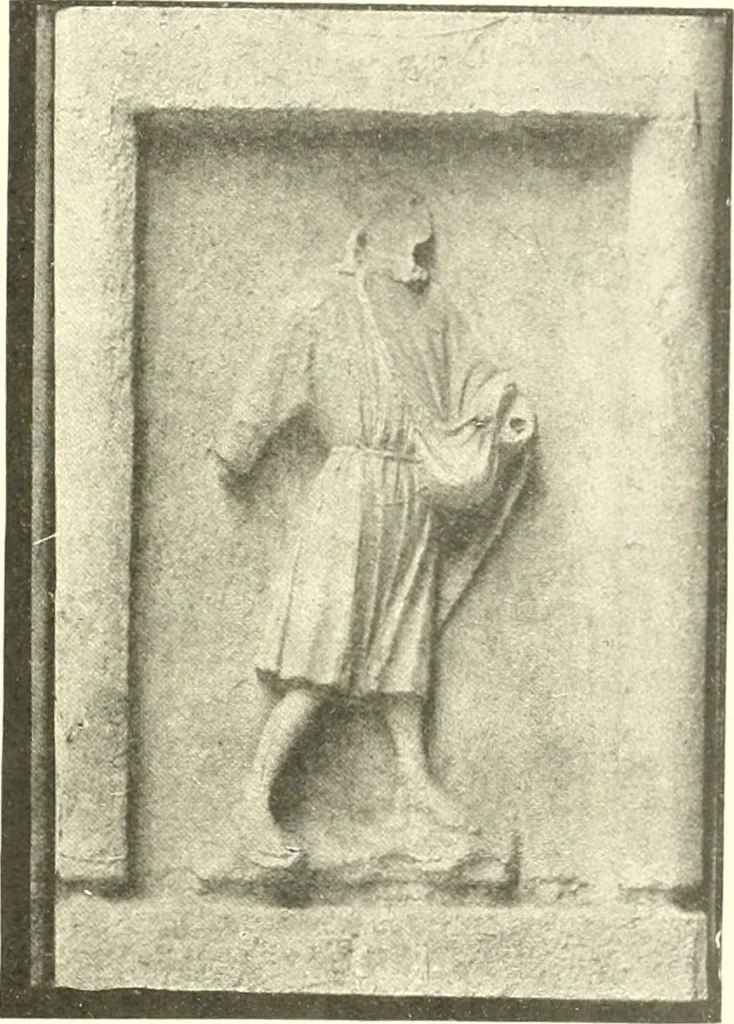 An illustration from L'art religieux du XIIIe siècle en France : étude sur l'iconographie du moyen age et sur ses sources d'inspiration, 1910, leaf 110