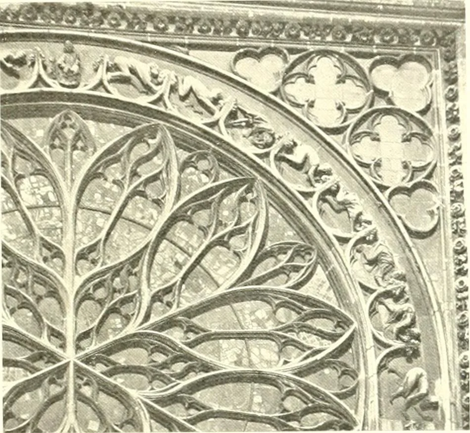An illustration from L'art religieux du XIIIe siècle en France : étude sur l'iconographie du moyen age et sur ses sources d'inspiration, 1910, leaf 134