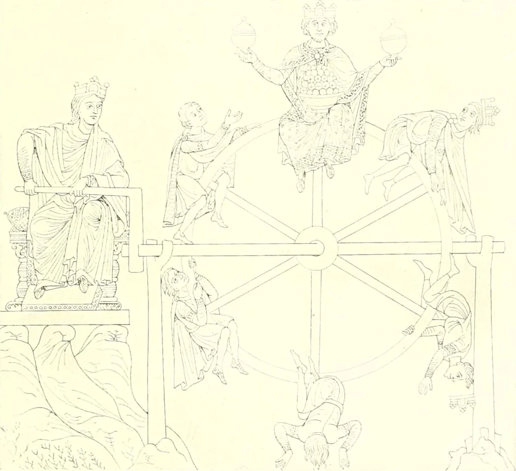 An illustration from L'art religieux du XIIIe siècle en France : étude sur l'iconographie du moyen age et sur ses sources d'inspiration, 1910, leaf 136