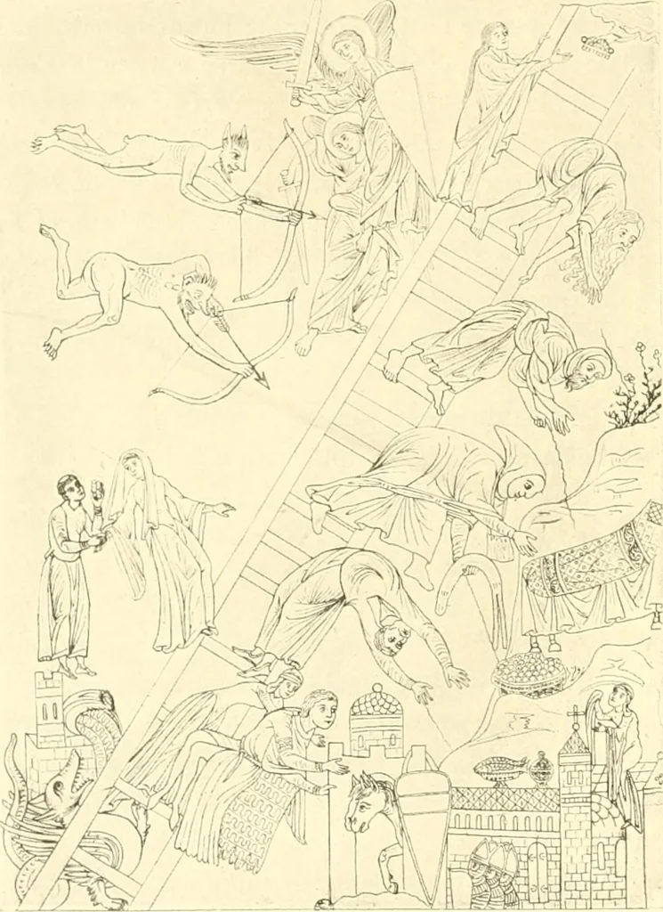 An illustration from L'art religieux du XIIIe siècle en France : étude sur l'iconographie du moyen age et sur ses sources d'inspiration, 1910, leaf 147