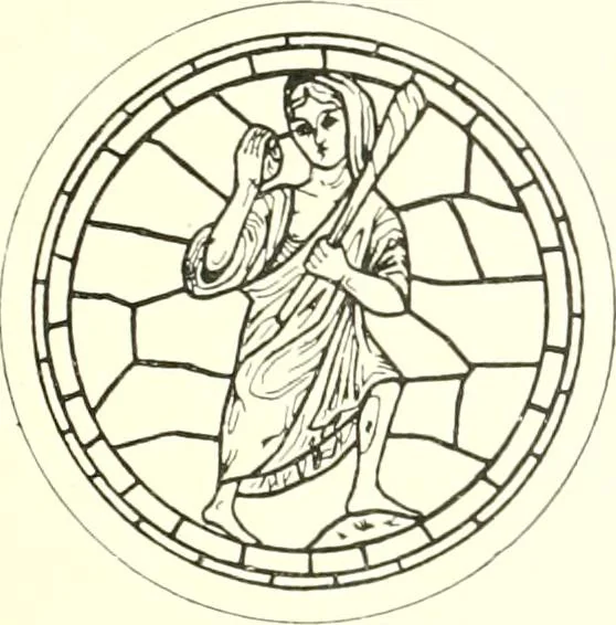 An illustration from L'art religieux du XIIIe siècle en France : étude sur l'iconographie du moyen age et sur ses sources d'inspiration, 1910, leaf 160
