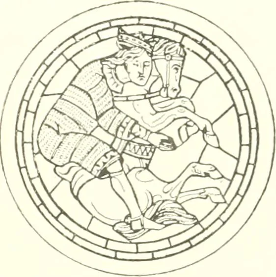 An illustration from L'art religieux du XIIIe siècle en France : étude sur l'iconographie du moyen age et sur ses sources d'inspiration, 1910, leaf 162