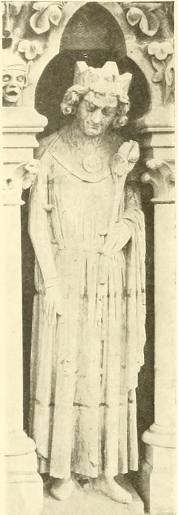 An illustration from L'art religieux du XIIIe siècle en France : étude sur l'iconographie du moyen age et sur ses sources d'inspiration, 1910, leaf 217
