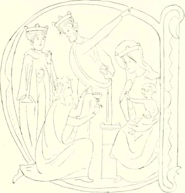 An illustration from L'art religieux du XIIIe siècle en France : étude sur l'iconographie du moyen age et sur ses sources d'inspiration, 1910, leaf 286