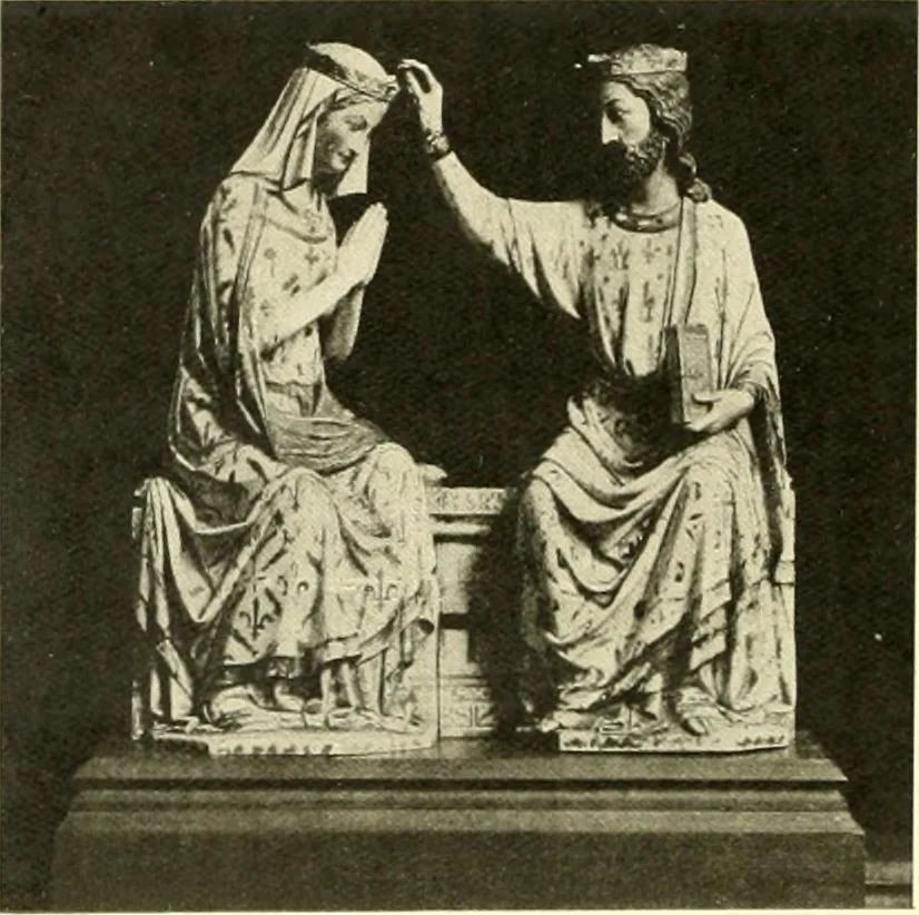 An illustration from L'art religieux du XIIIe siècle en France : étude sur l'iconographie du moyen age et sur ses sources d'inspiration, 1910, leaf 317