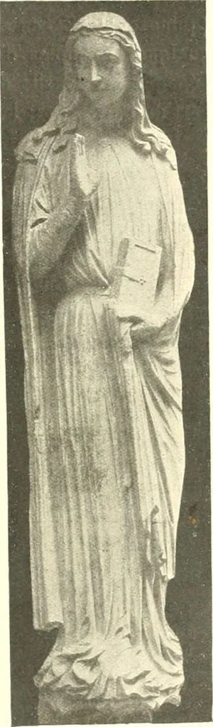 An illustration from L'art religieux du XIIIe siècle en France : étude sur l'iconographie du moyen age et sur ses sources d'inspiration, 1910, leaf 32